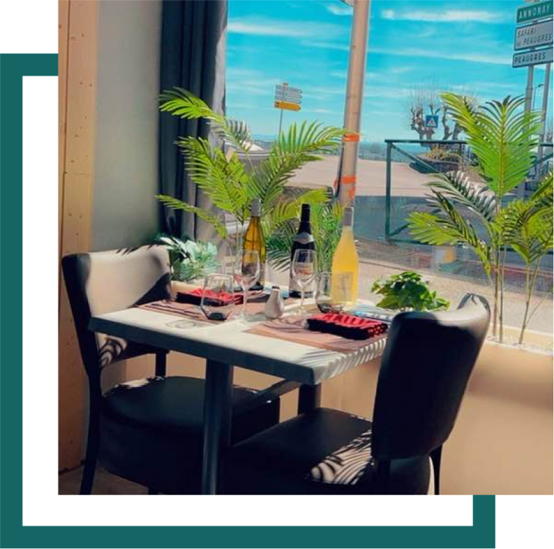 Le restaurant - Le Café du Rhône - Serrières - restaurant SERRIERES