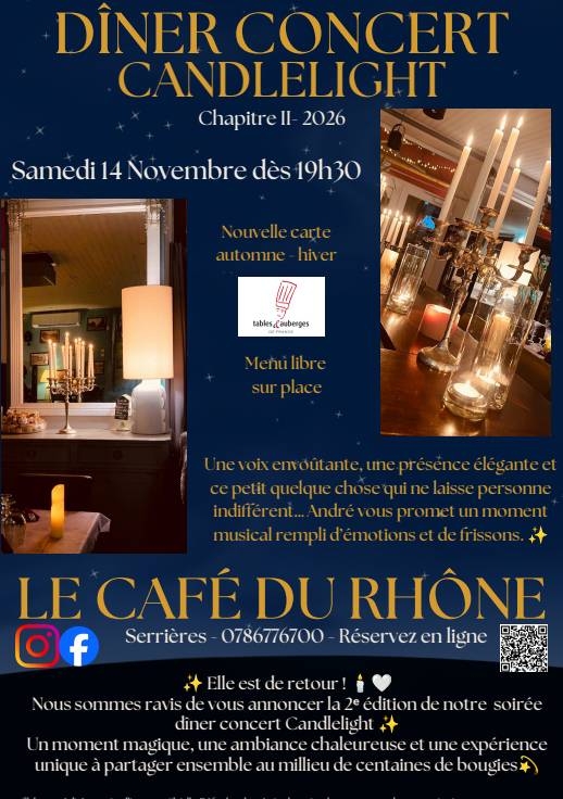 Le Café du Rhône - Restaurant Serrières - Restaurant Felines